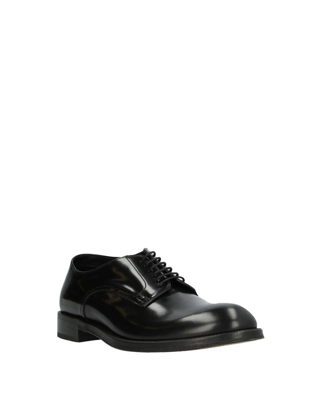 Seboy's Black Lace-Up Shoes Soft Leather for men