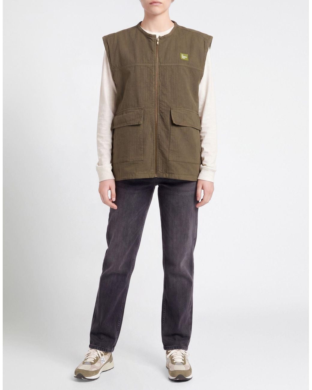 American Vintage Green Gilet