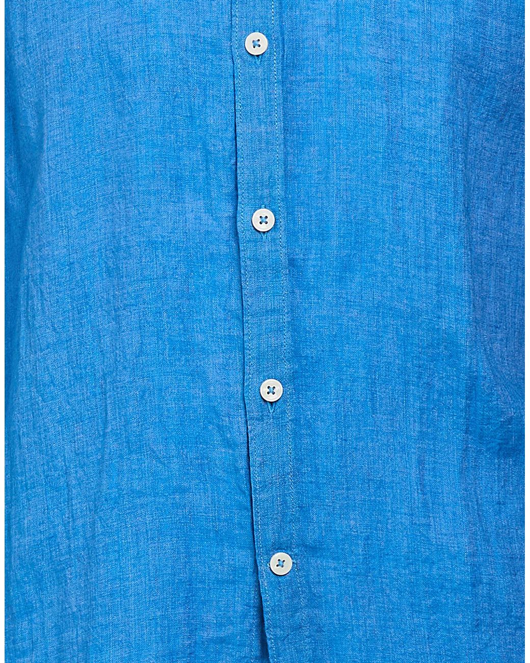 PHILOTINTO Blue Shirt for men