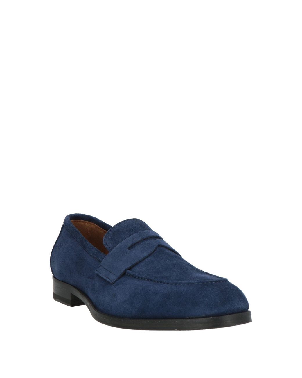 Testoni Blue Loafers for men