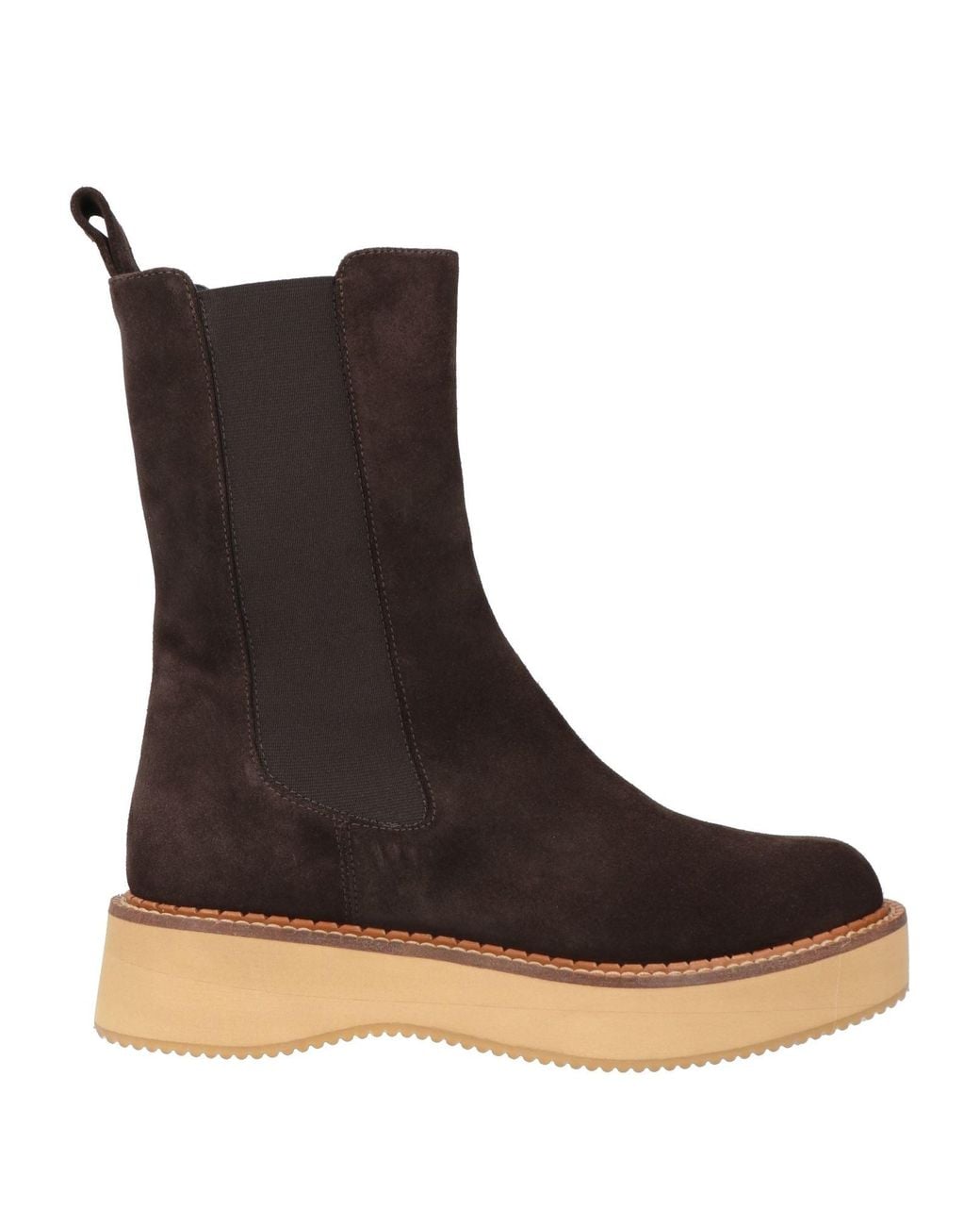 Paloma Barceló Brown Ankle Boots Leather