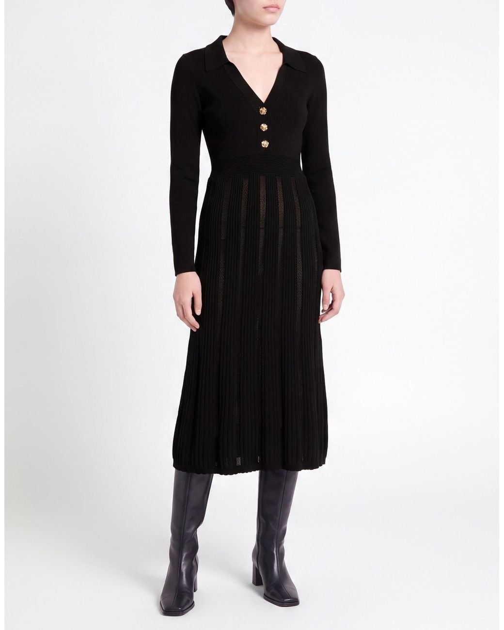Twinset Black Midi Dresses