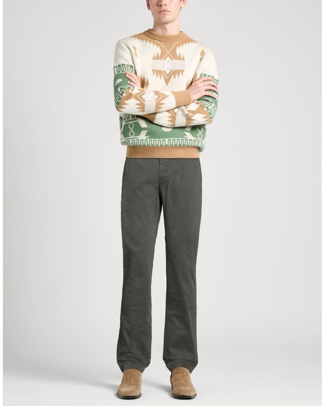 Moorer Gray Trouser for men