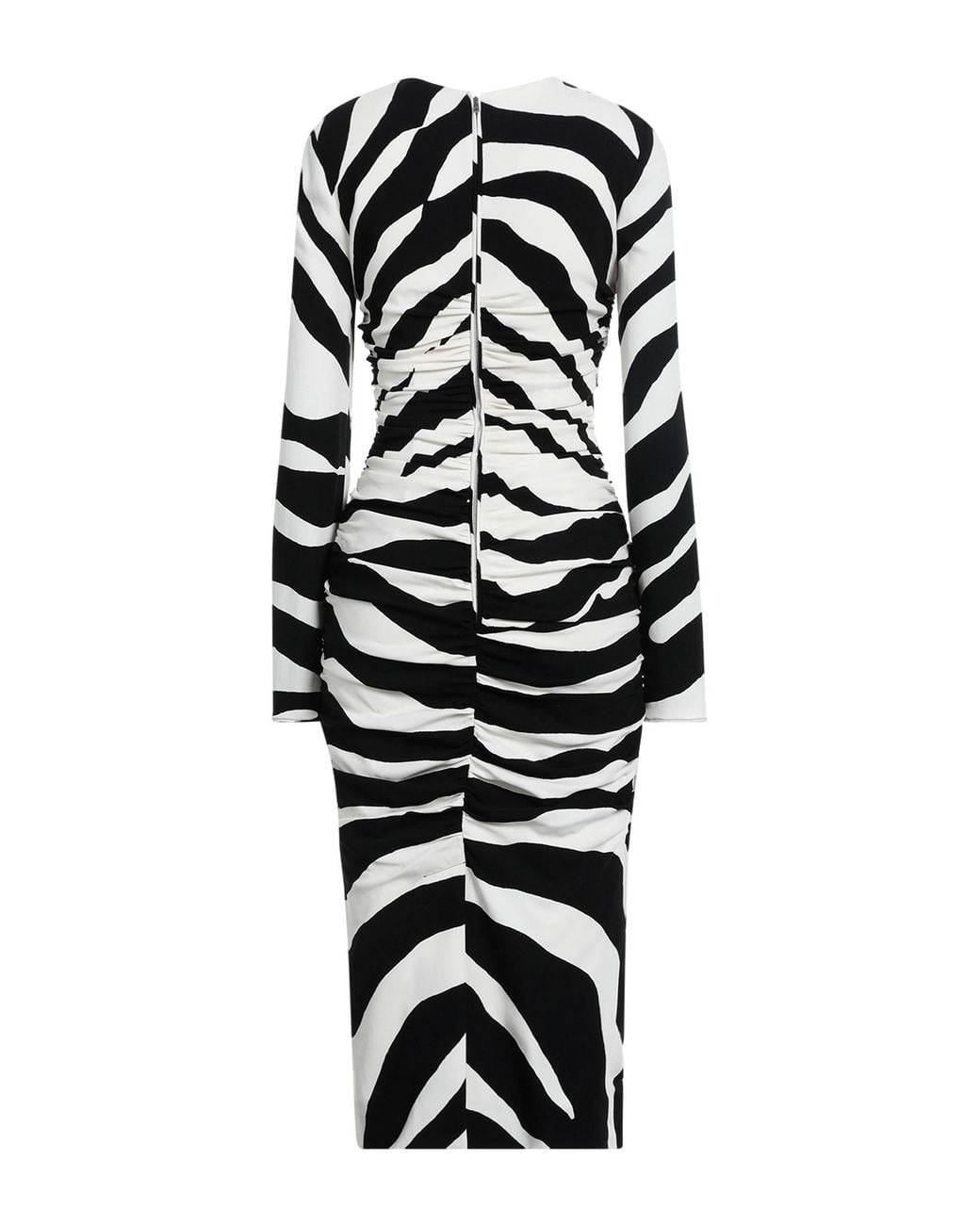 Dolce & Gabbana Black Midi Dress