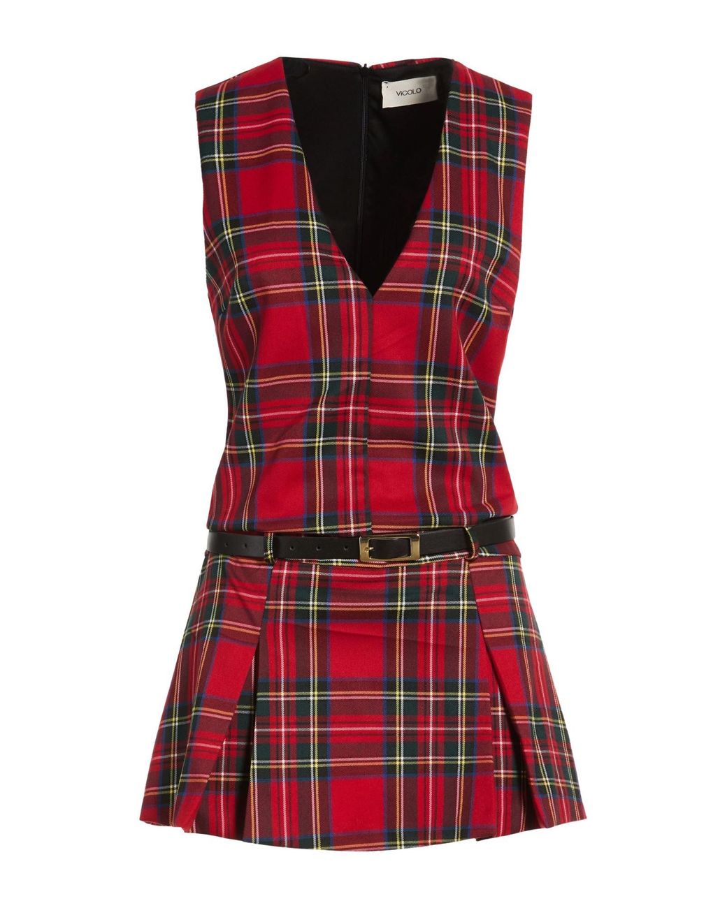 ViCOLO Red Mini Dresses