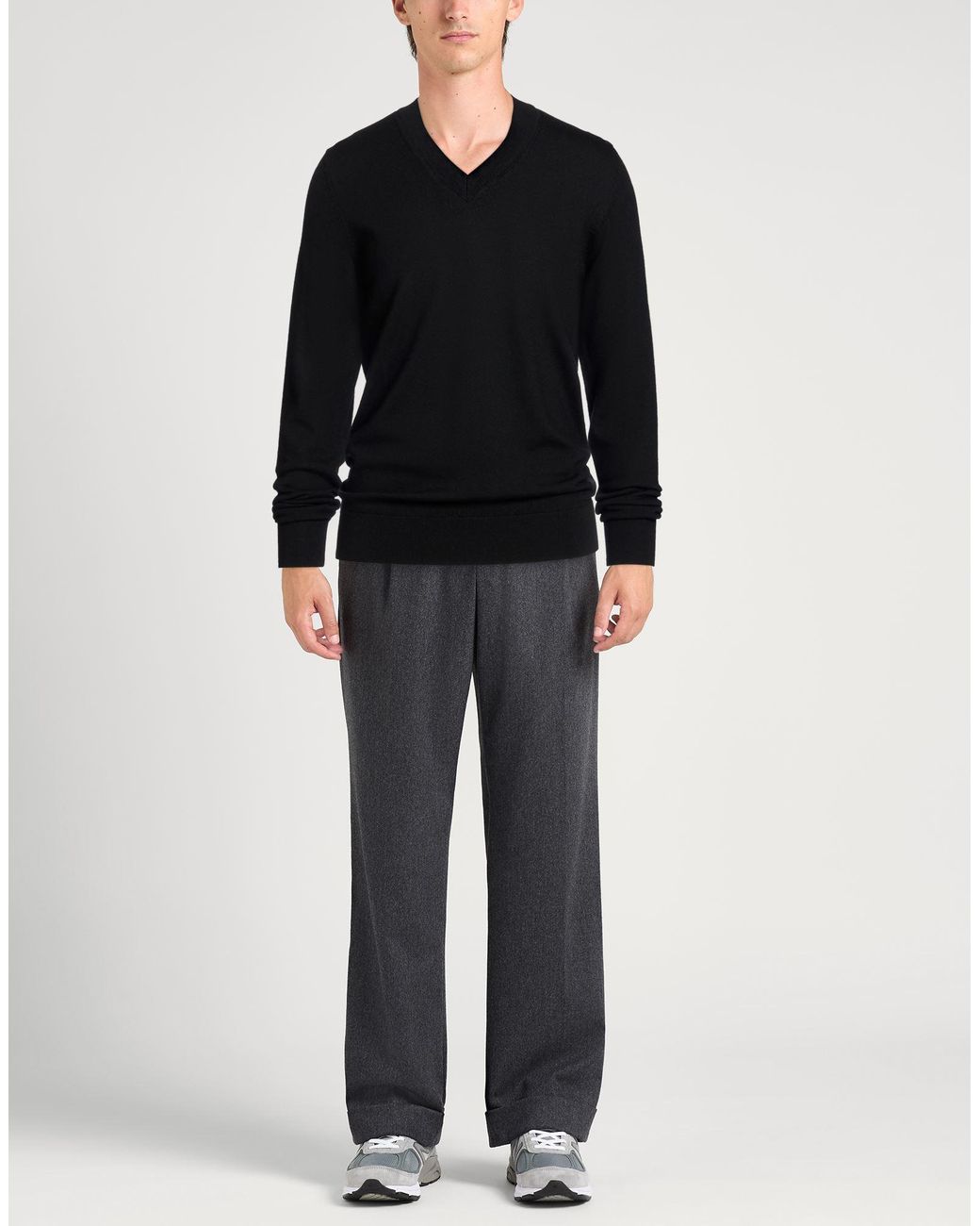 Ice Iceberg Black Sweater Wool for men