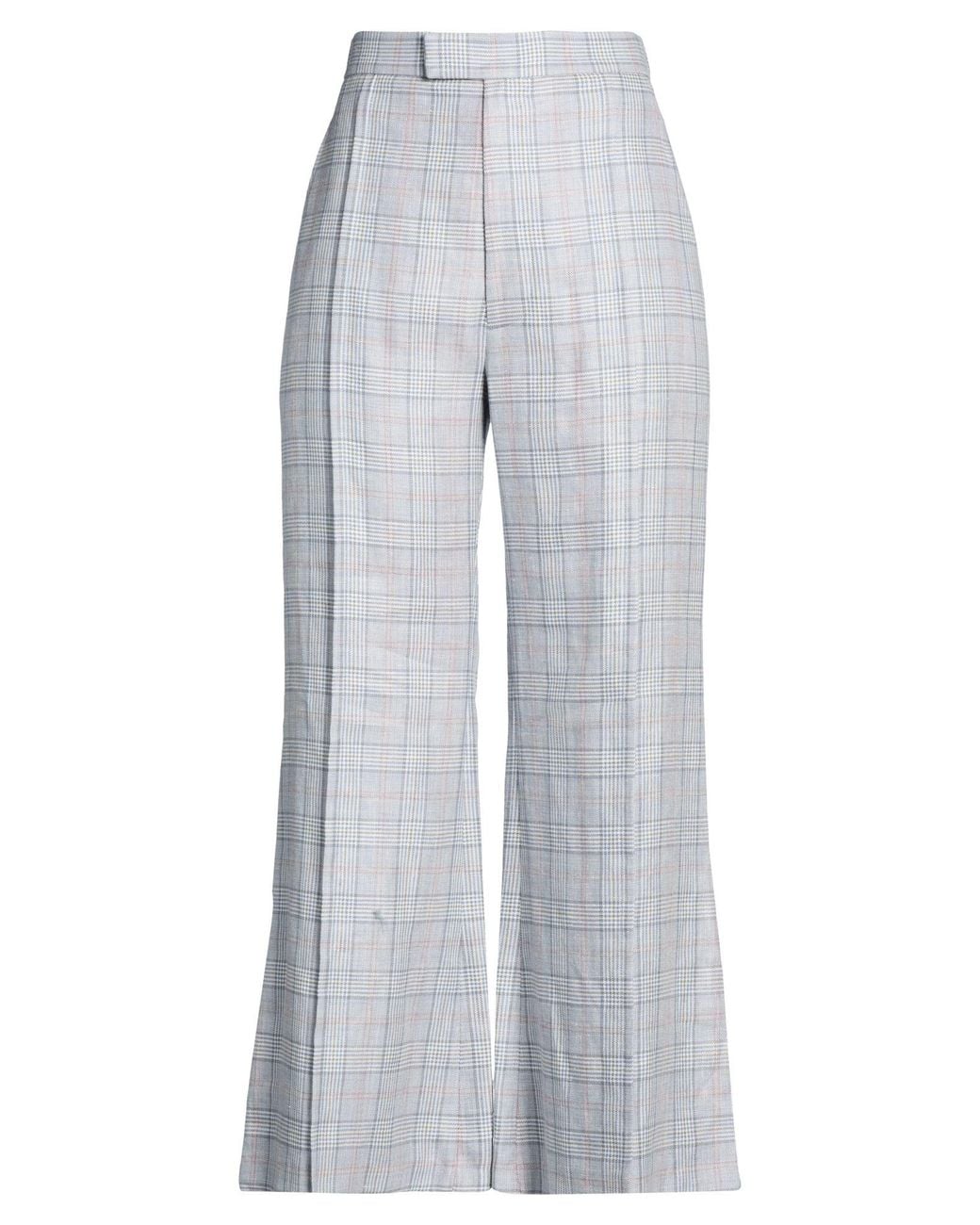 Vivienne Westwood Blue Pants Wool, Linen