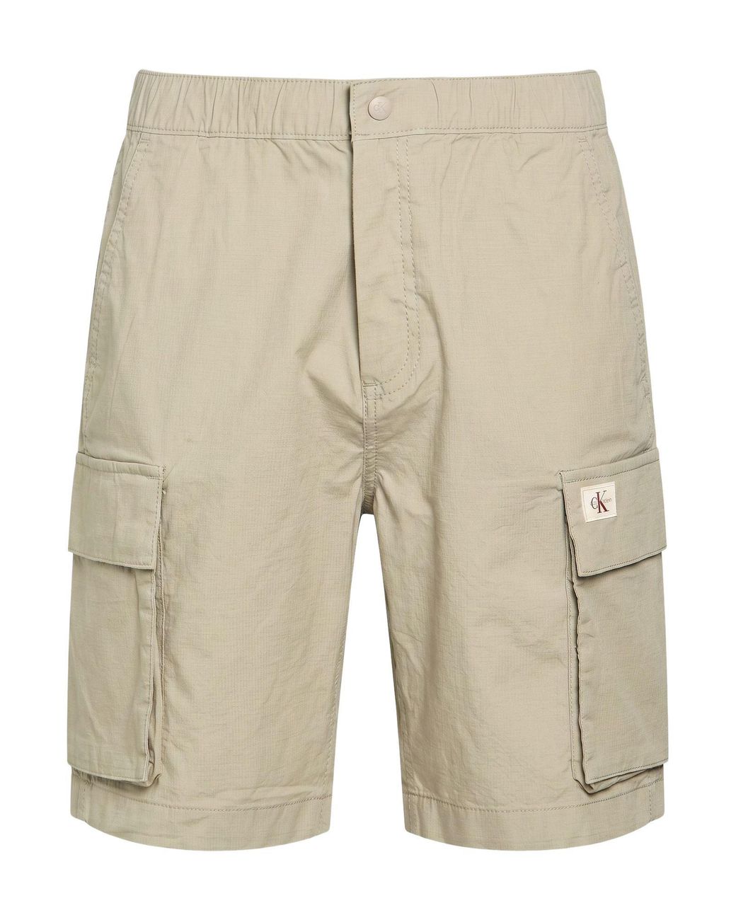 Calvin Klein Natural Shorts & Bermuda Shorts Cotton, Elastane for men