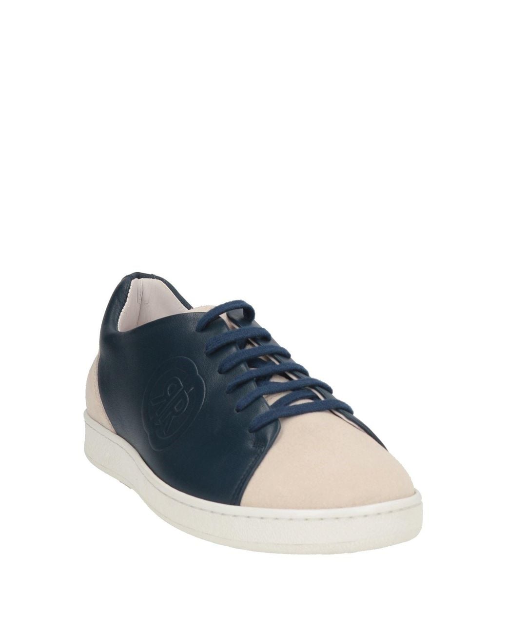 Cerruti 1881 Blue Sneakers Calfskin