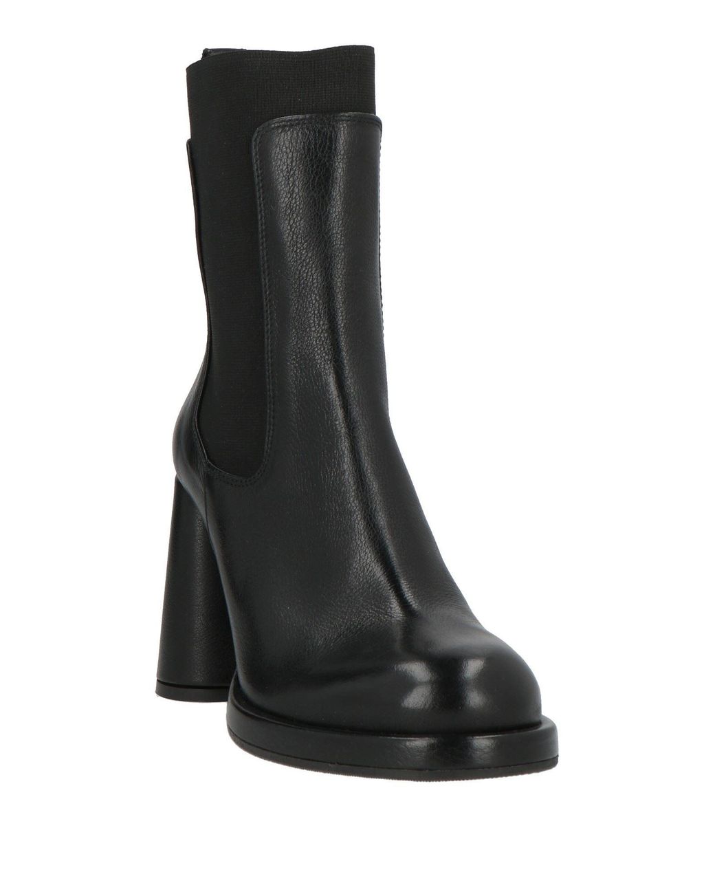 Zinda Black Ankle Boots Leather