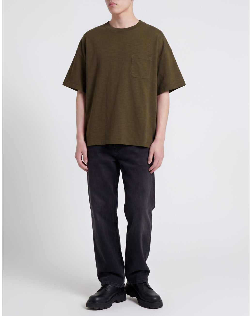Amaranto Green T-Shirt Cotton for men