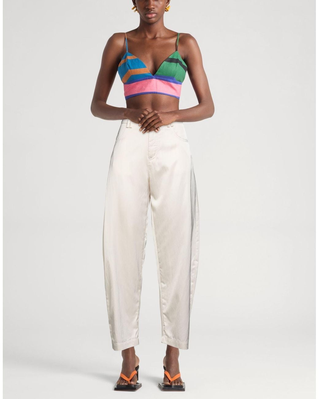 Pinko White Trouser