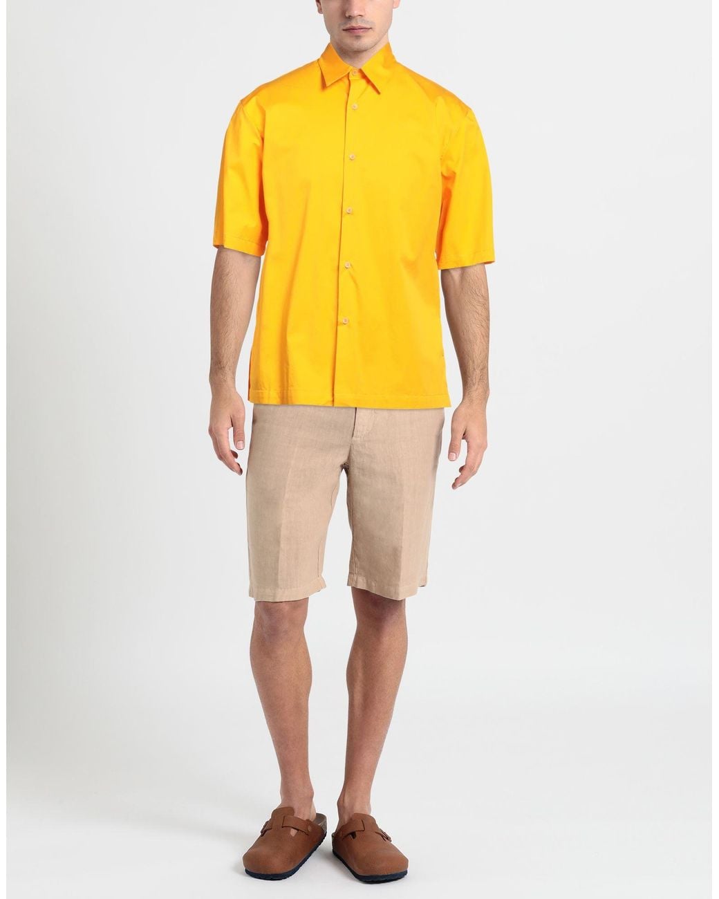Camisa Sandro de hombre de color Yellow