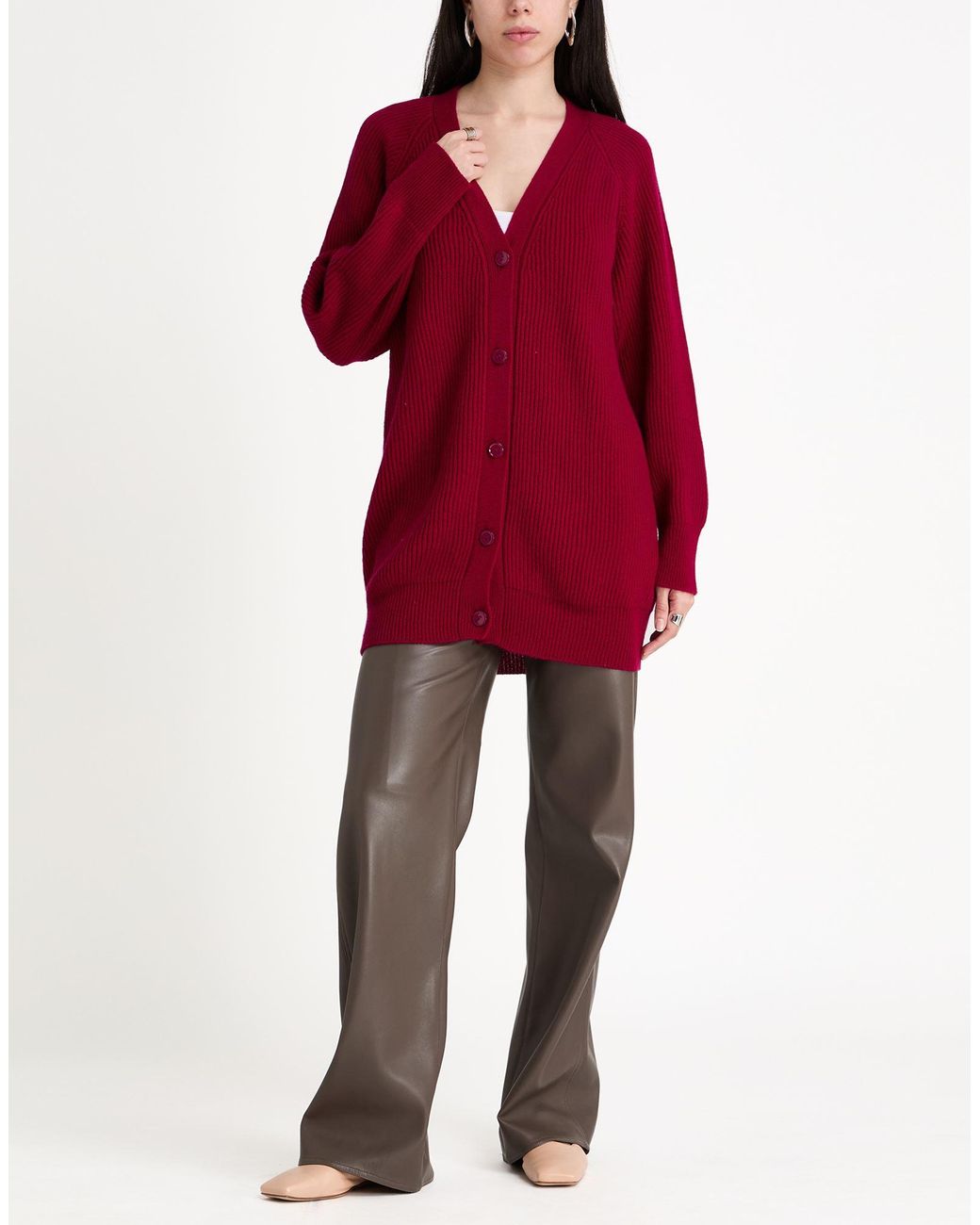 ANNAGRETA Red Cardigan