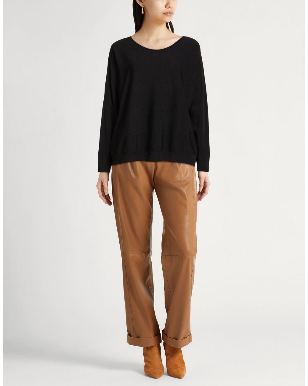 Roberto Collina Black Pullover