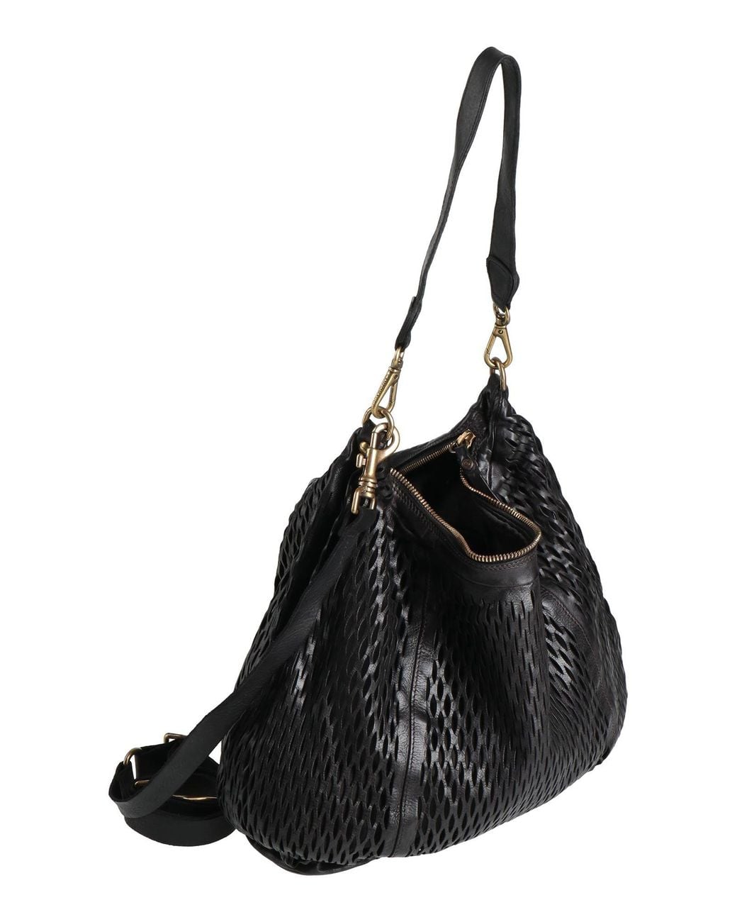 Campomaggi Black Shoulder Bags