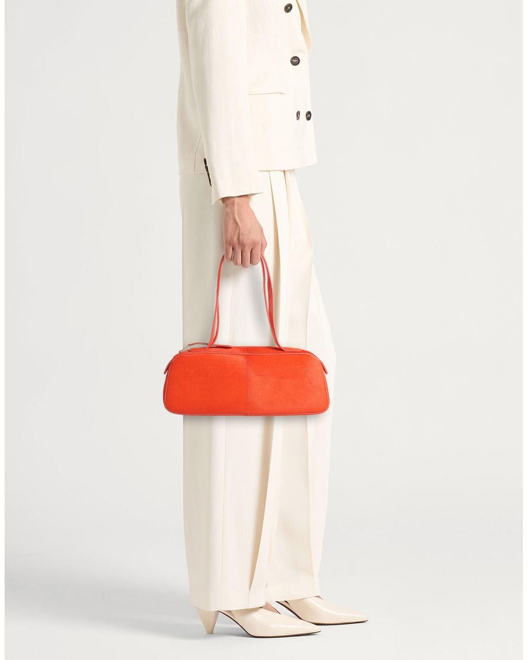Khaite Red Handbag Leather