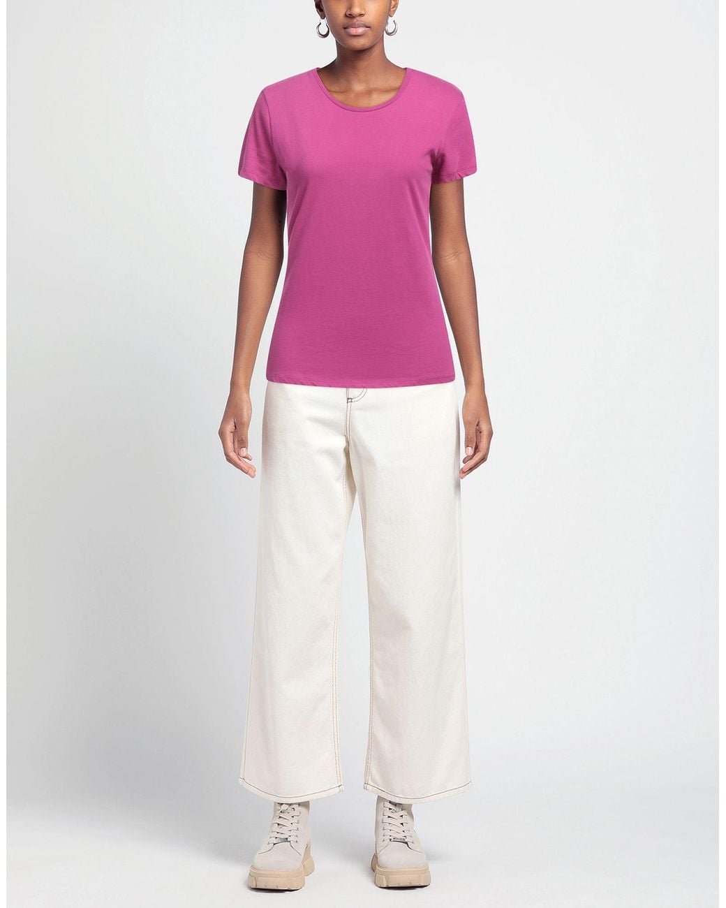 Majestic Filatures Pink T-shirt