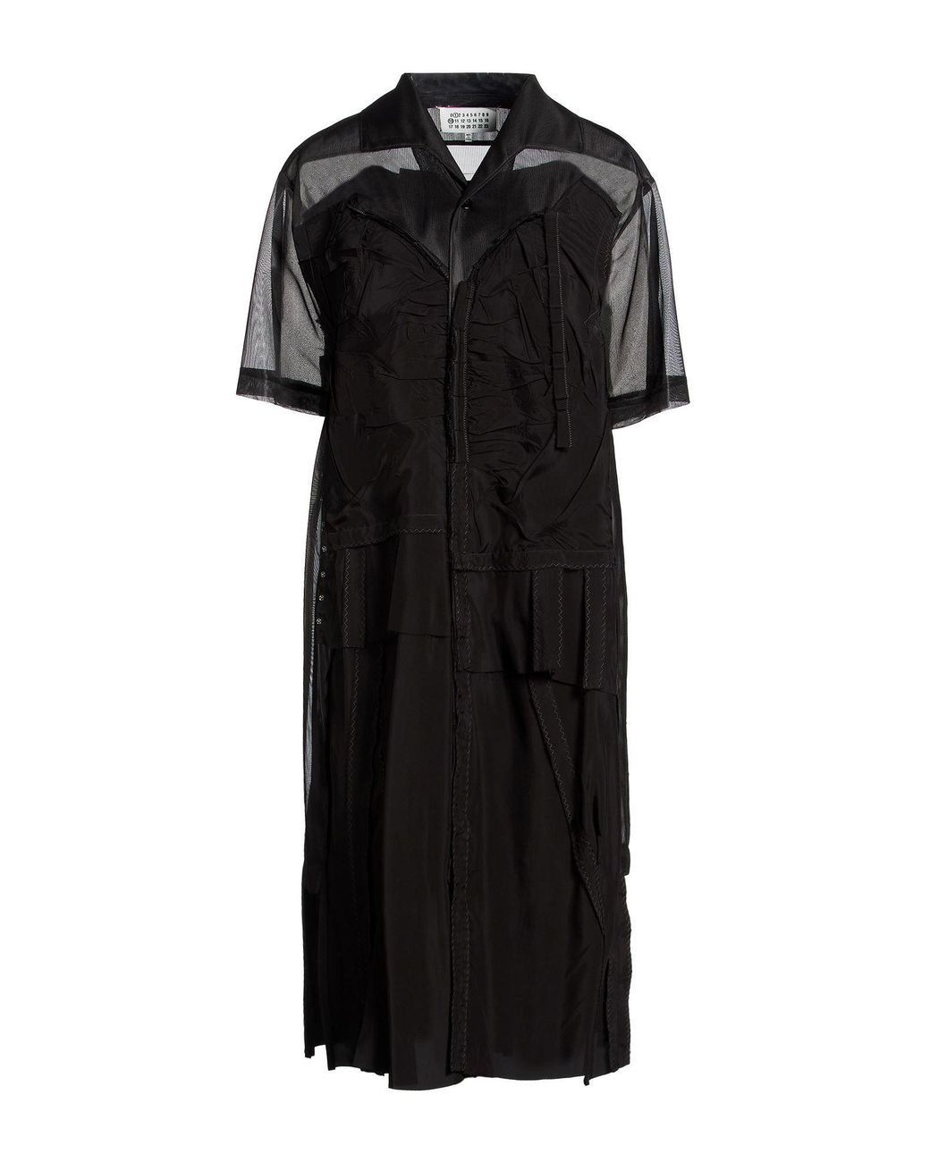 Maison Margiela Black Midi Dress
