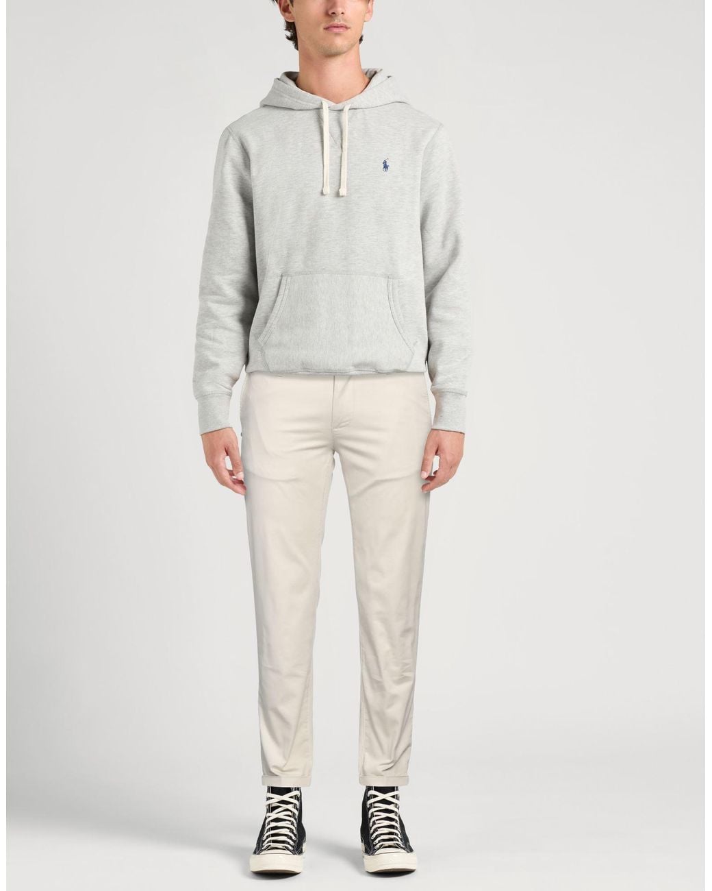 RE_HASH Natural Khaki Pants Cotton, Tencel Lyocell, Elastane for men