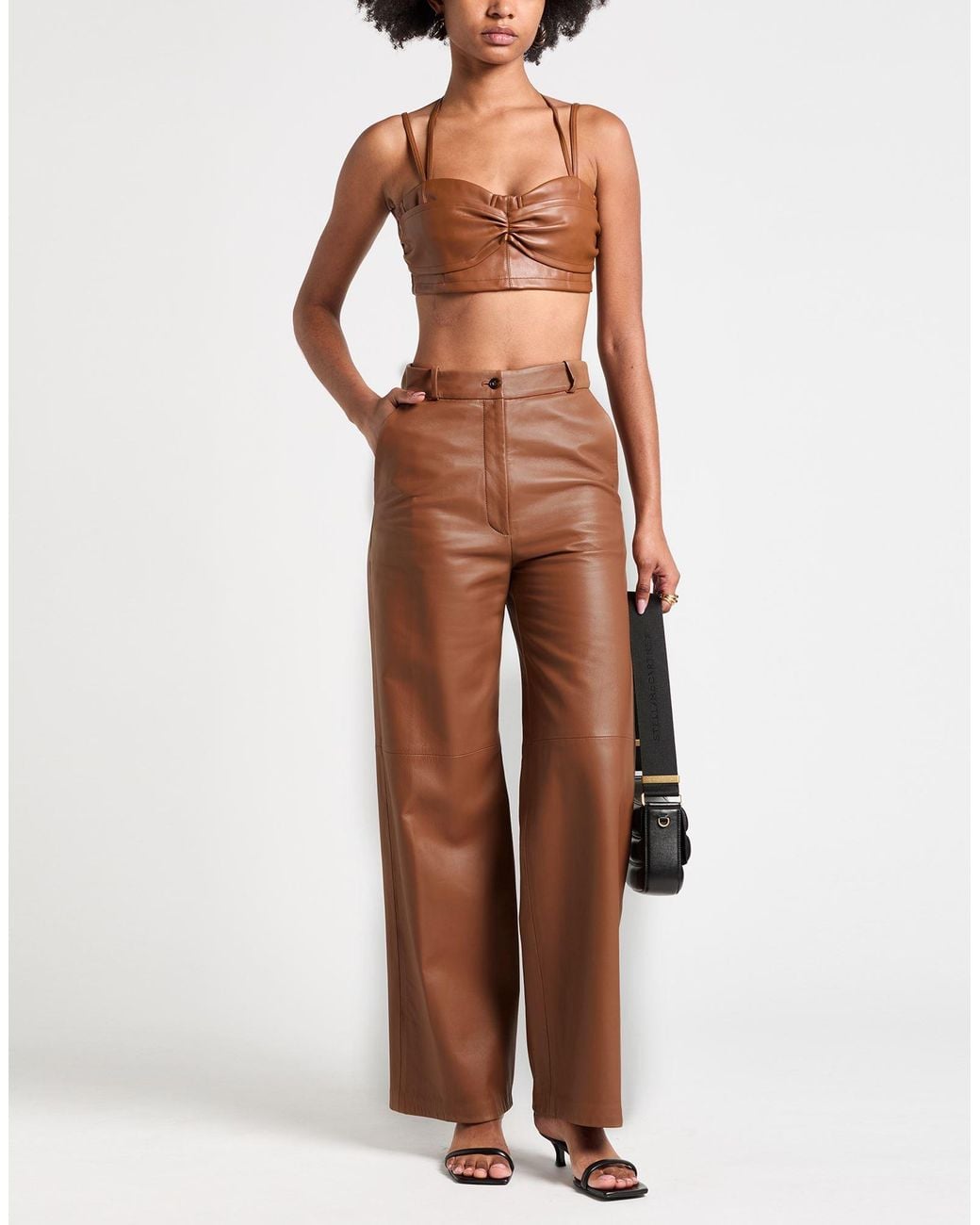 THEMOIRÈ Brown Top