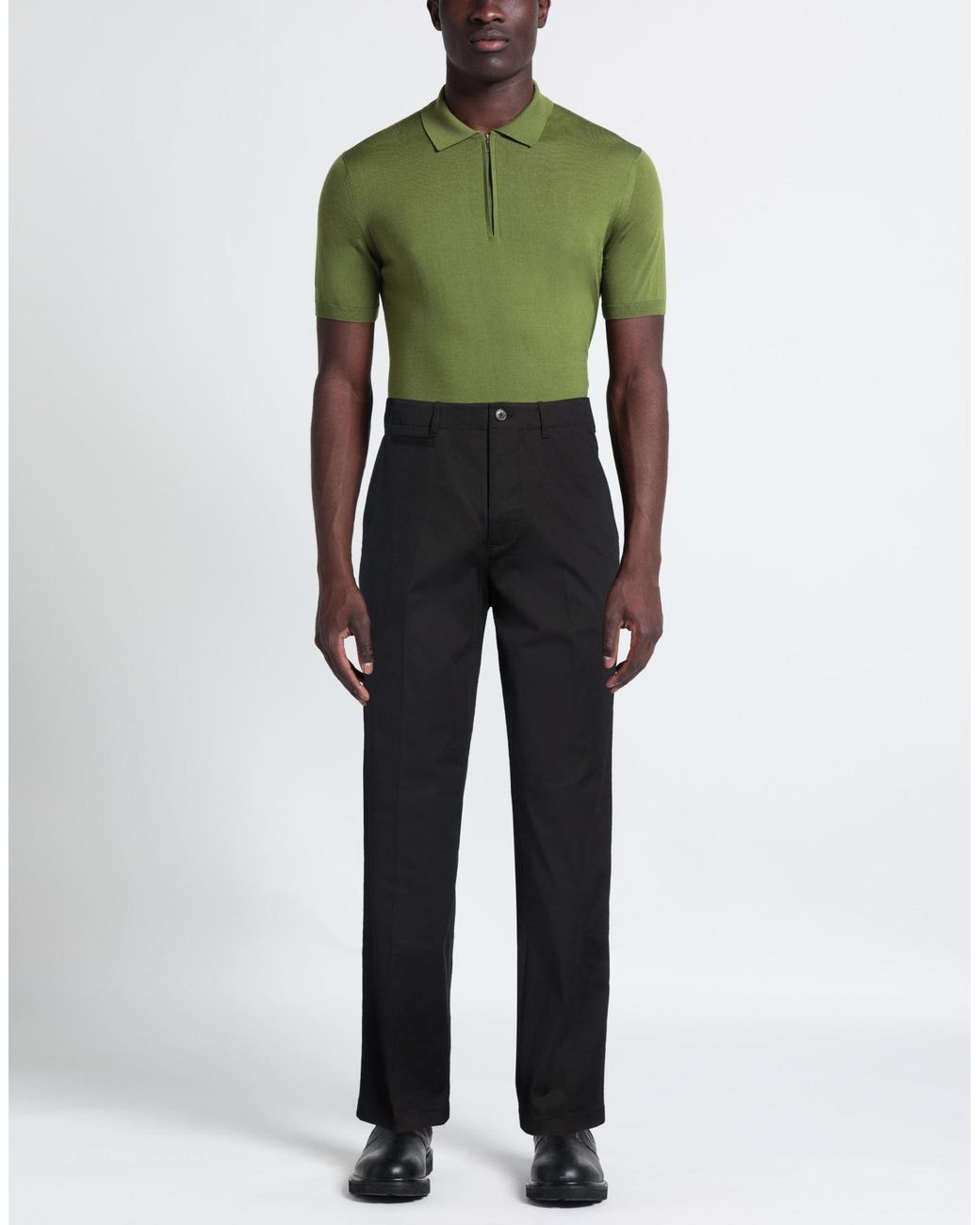 THEORY PROJECT Black Pants for men