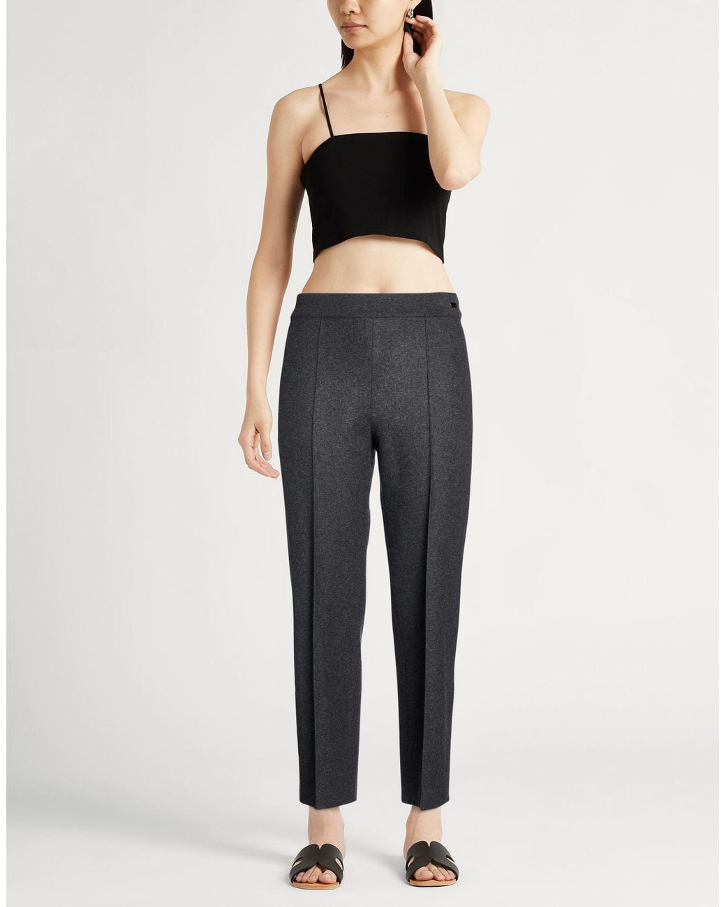 Agnona Gray Trouser