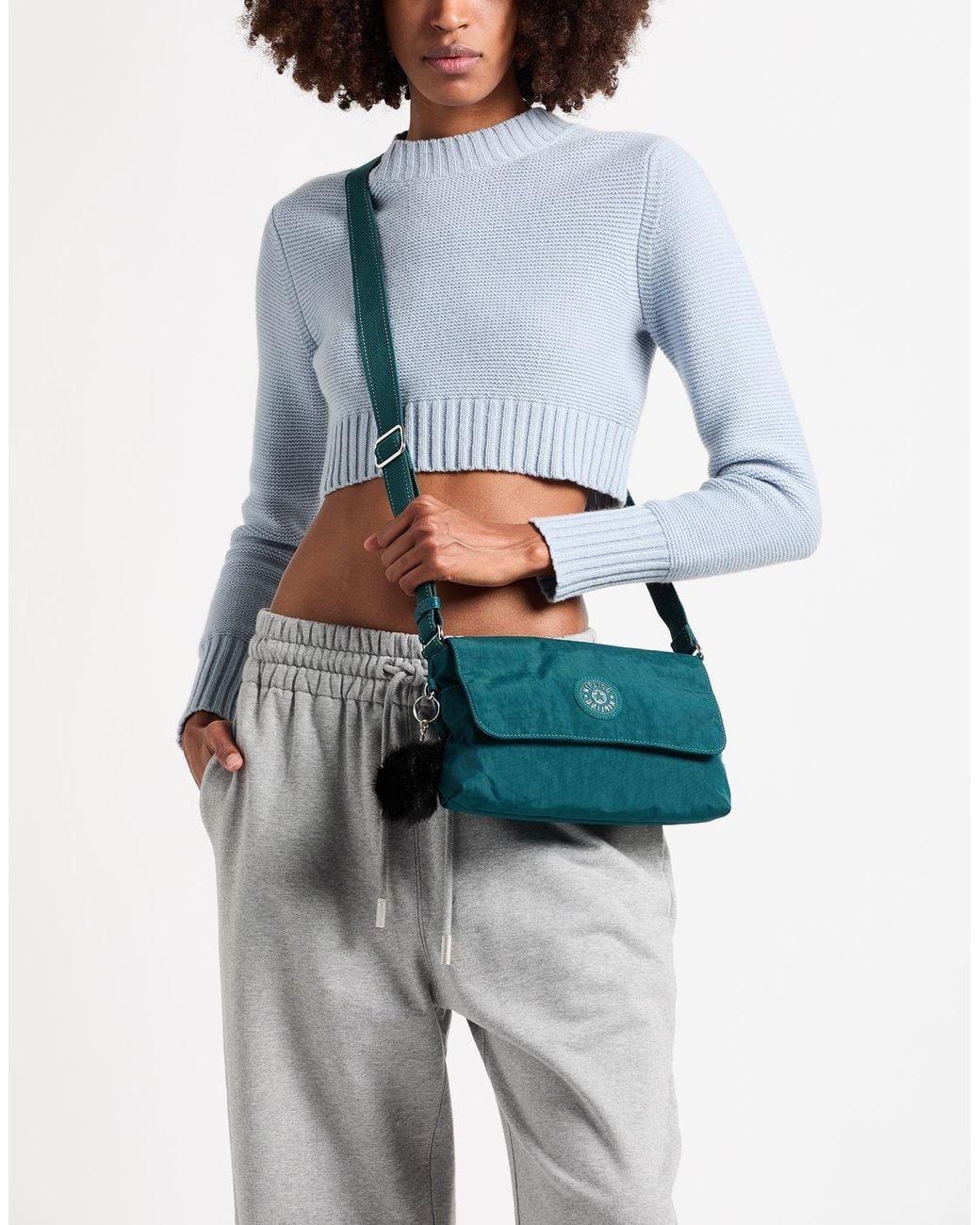 Kipling Green Cross-Body Bags