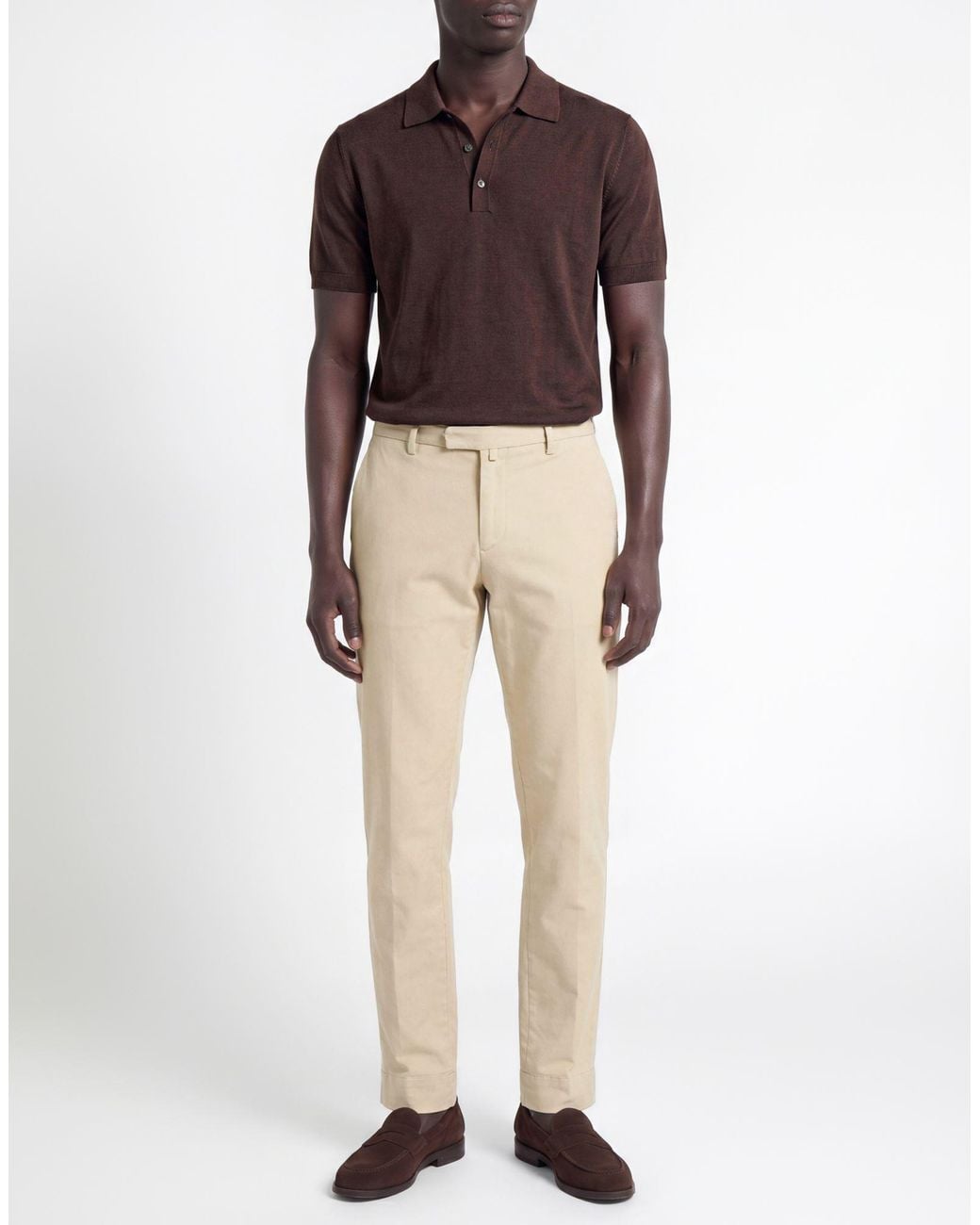 Briglia 1949 Natural Pants Cotton, Elastane for men