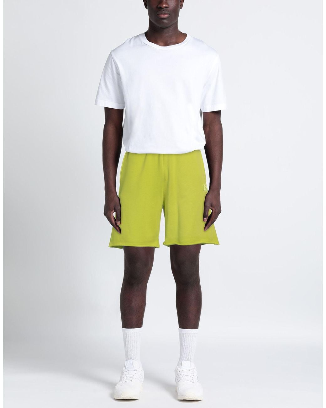 Amaranto Yellow Shorts & Bermuda Shorts Cotton for men
