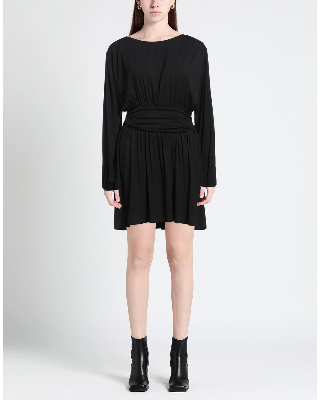 Dondup Black Mini Dress