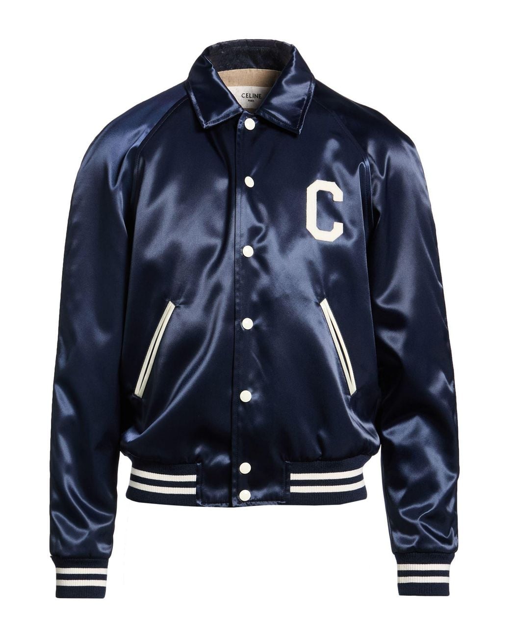 Céline Blue Jacket Polyamide for men