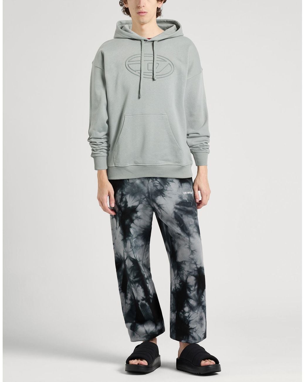DIESEL Gray Sweatshirts for men