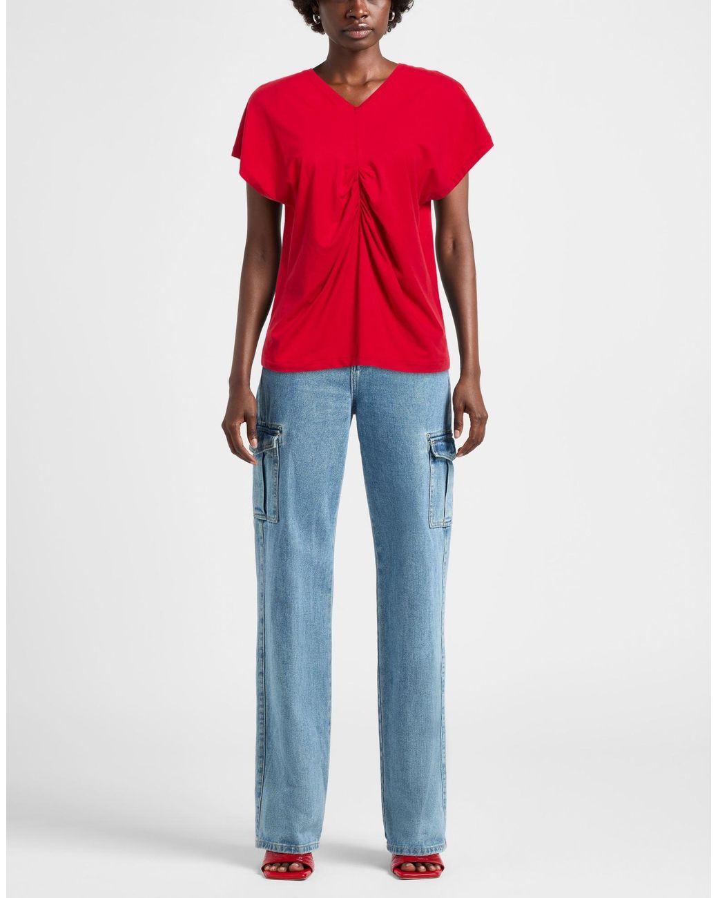 Alpha Studio Red T-Shirt