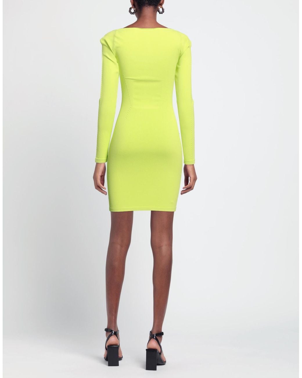 DSquared² Yellow Mini Dress