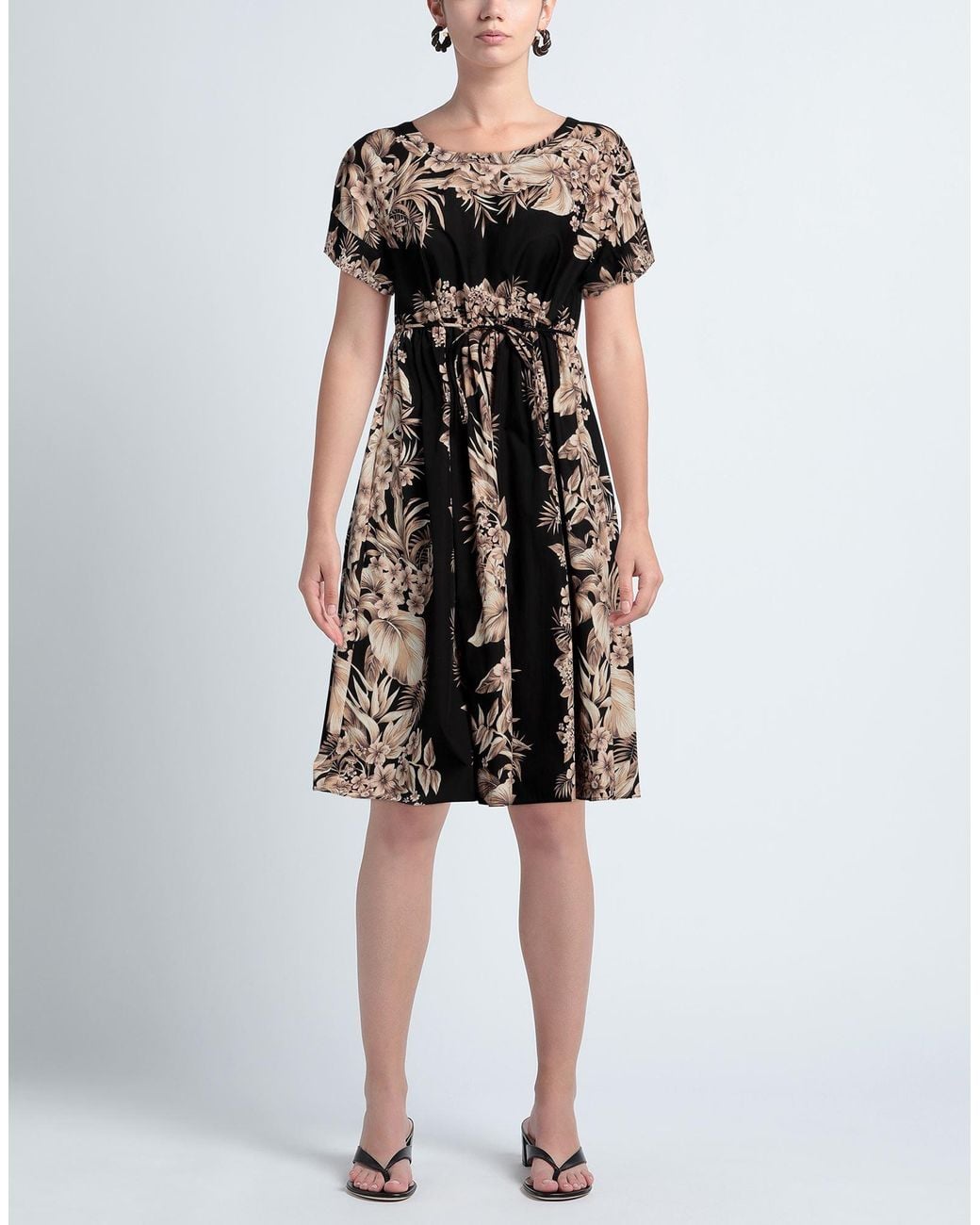 Twinset Black Midi Dress