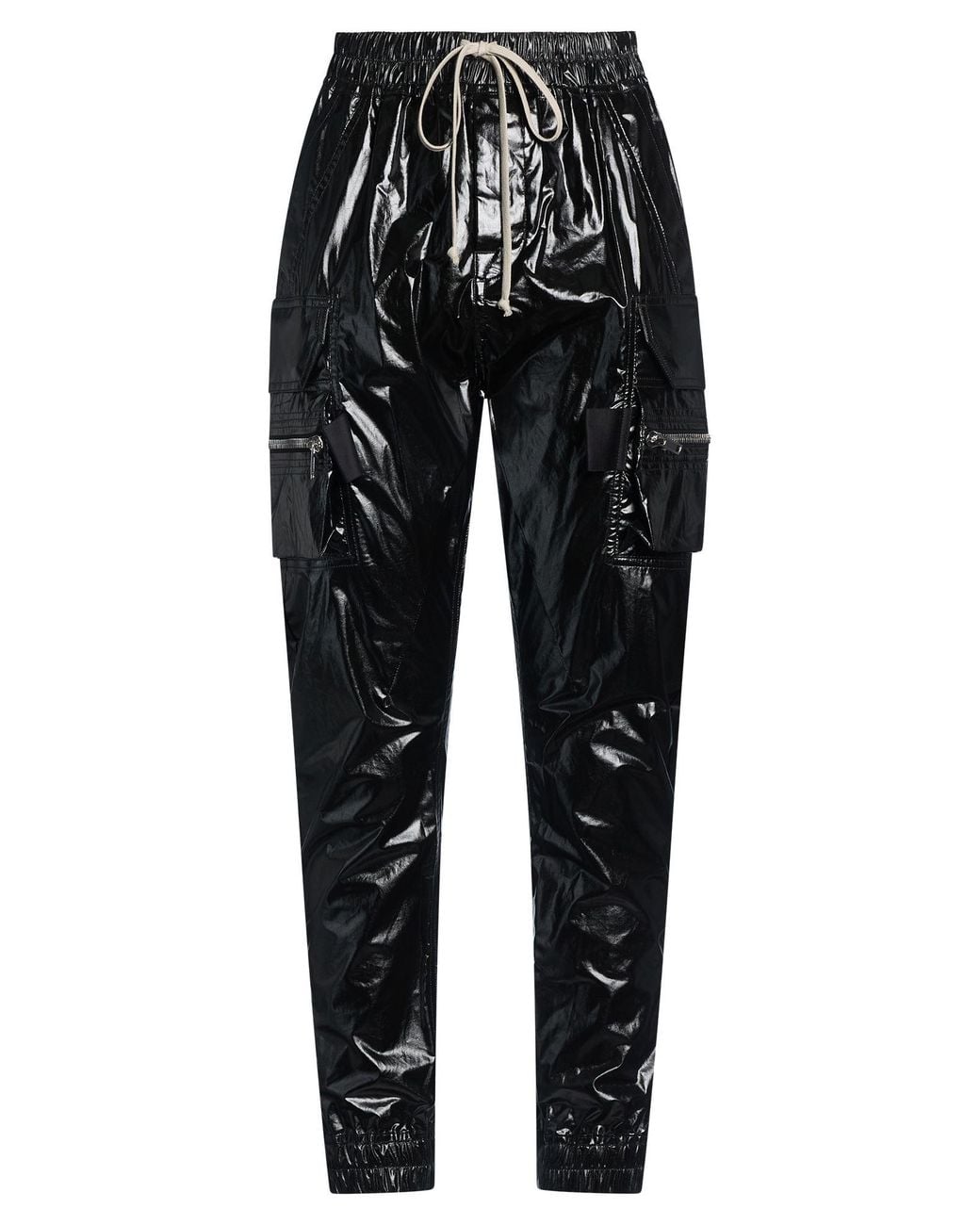 Rick Owens Black Pants Cotton
