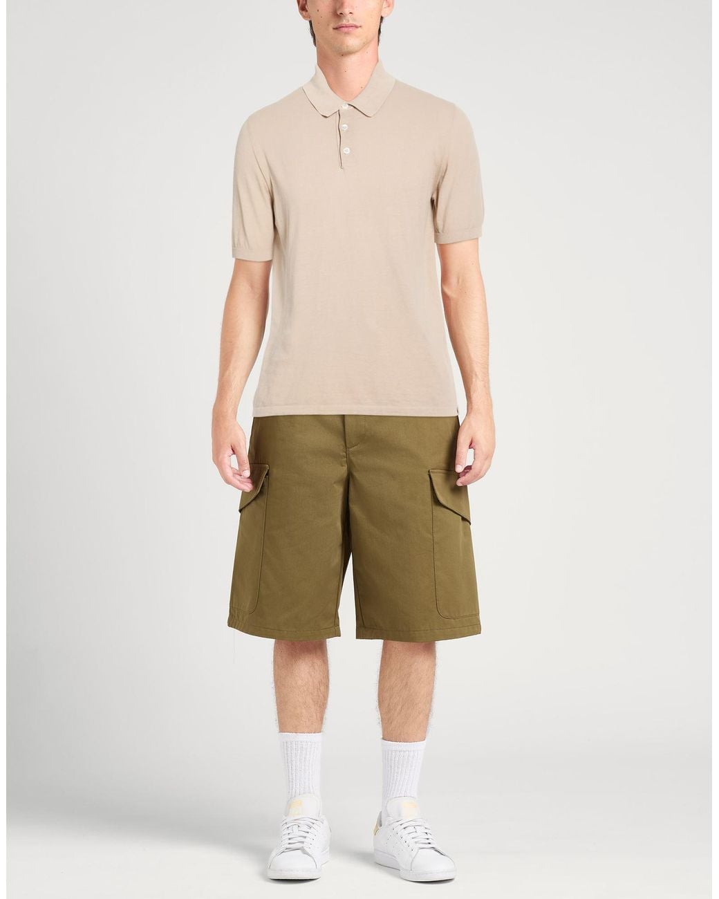 Eleventy Natural Polo Shirt for men