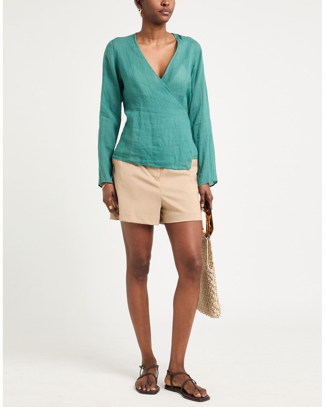 Fisico Green Top Ramie