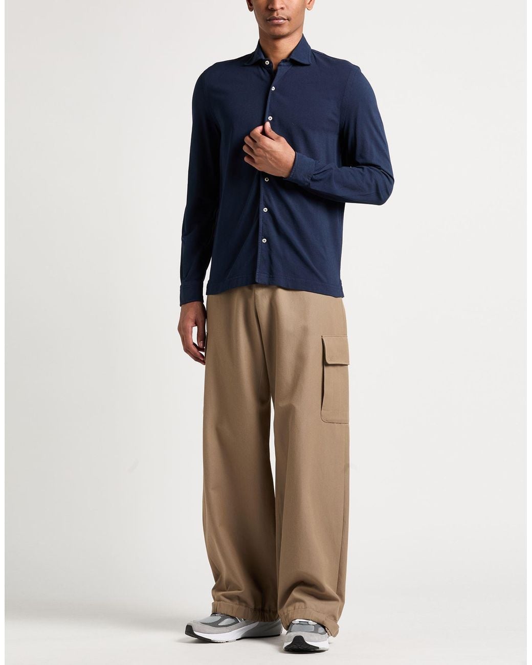 Panicale Blue Shirts for men