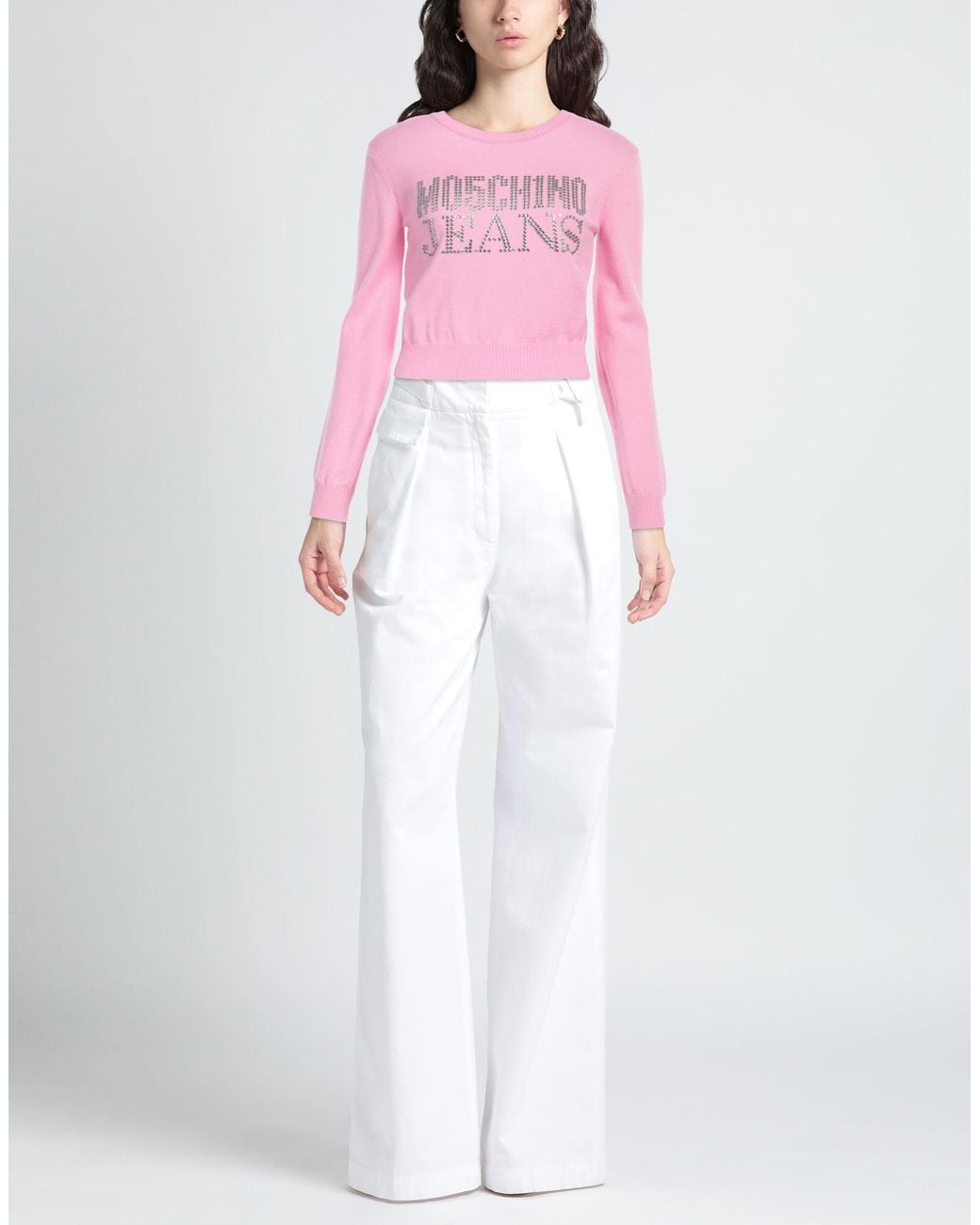 Pullover Moschino en coloris Pink