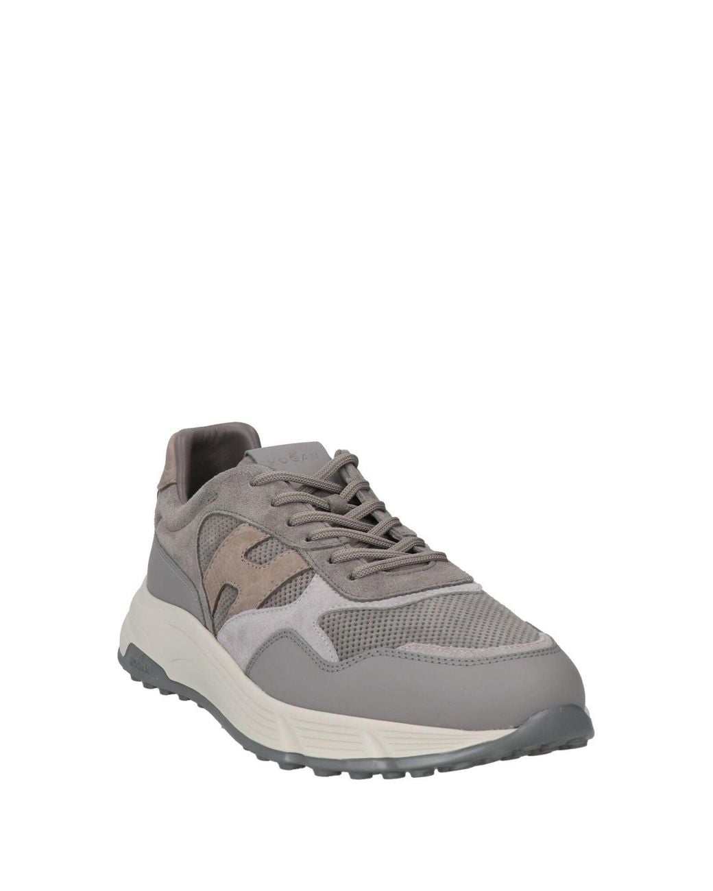 Hogan Gray Sneakers Leather for men