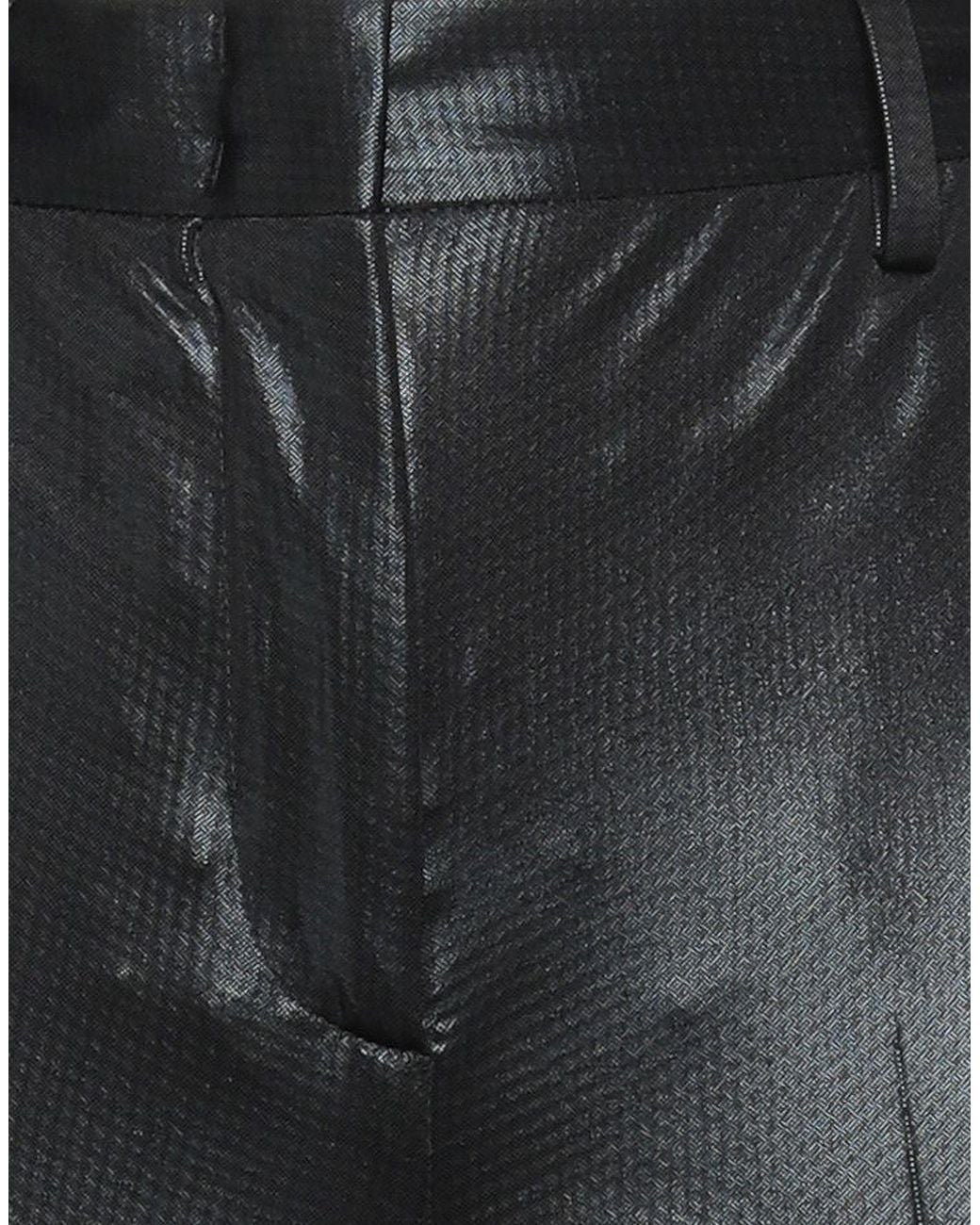 PT Torino Black Pants Polyester, Elastane