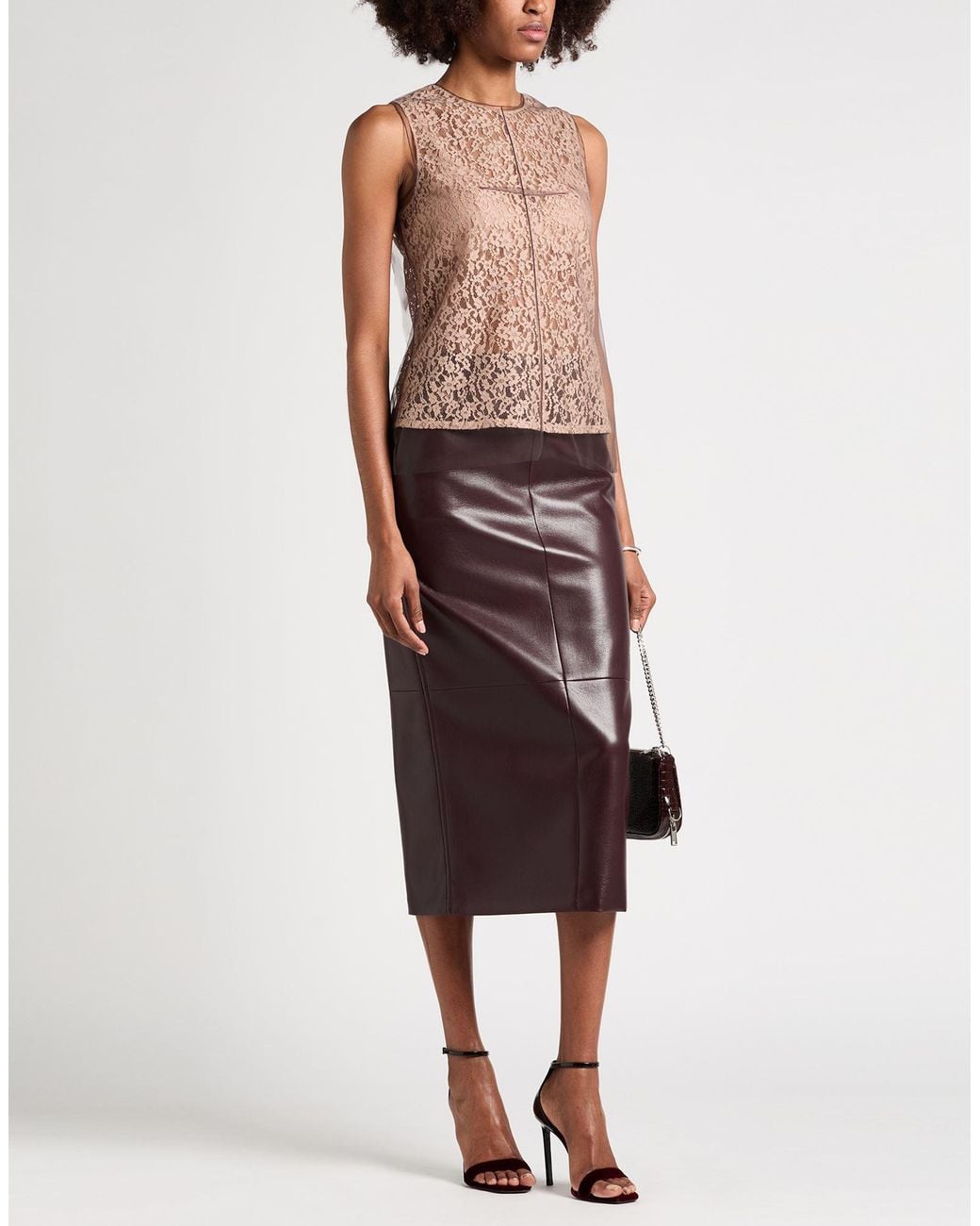 Top Fendi de color Natural