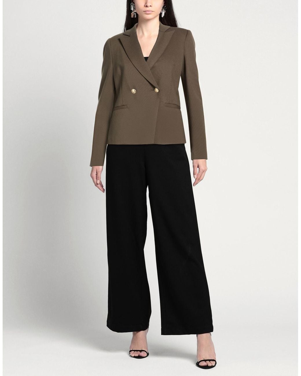 HELMUR® Green Military Blazer Viscose, Polyamide, Elastane