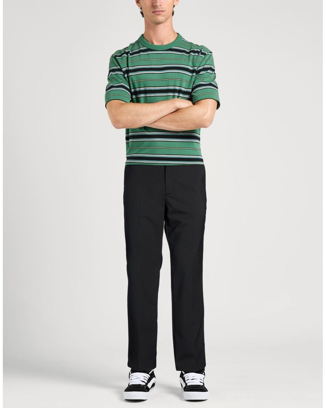 Department 5 Black Trouser for men