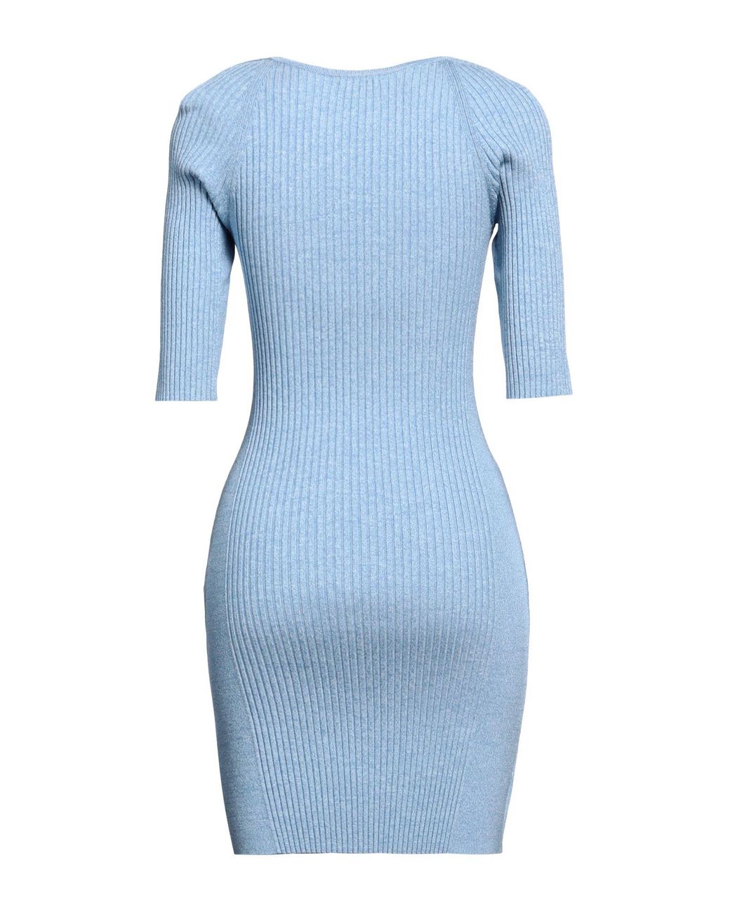 Ganni Blue Mini Dress