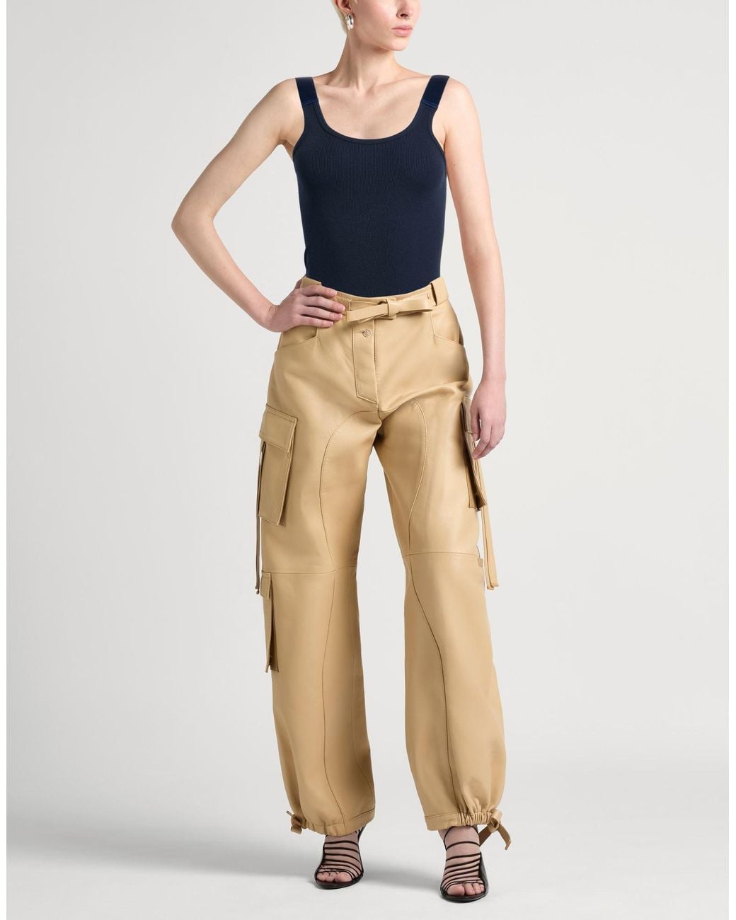 Helmut Lang Blue Tank Top