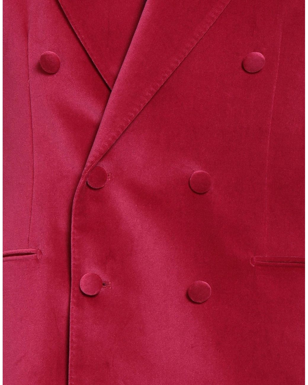 Mp Massimo Piombo Red Blazers for men