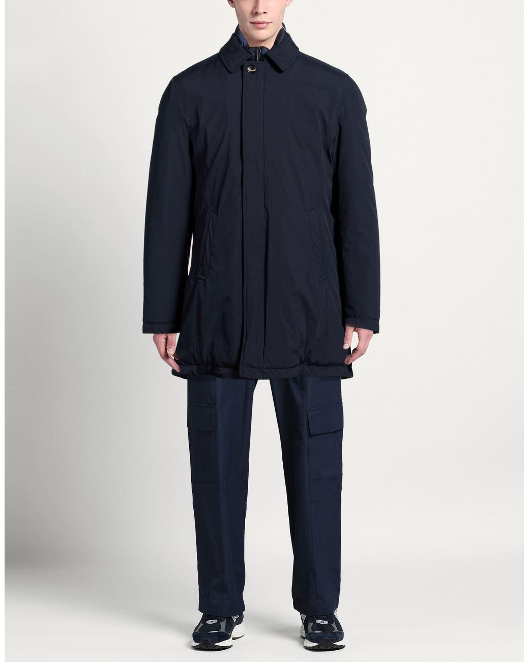 BRERAS Milano Blue Coat for men